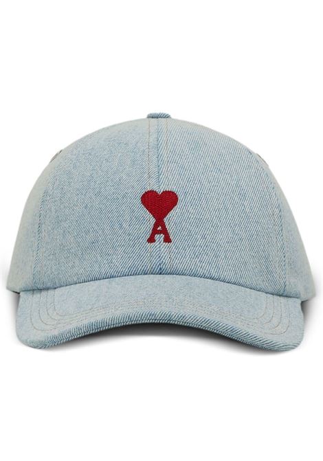 Cappello da baseball con ricamo in blu - unisex